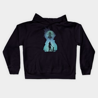 Raise your sword (variant) Kids Hoodie